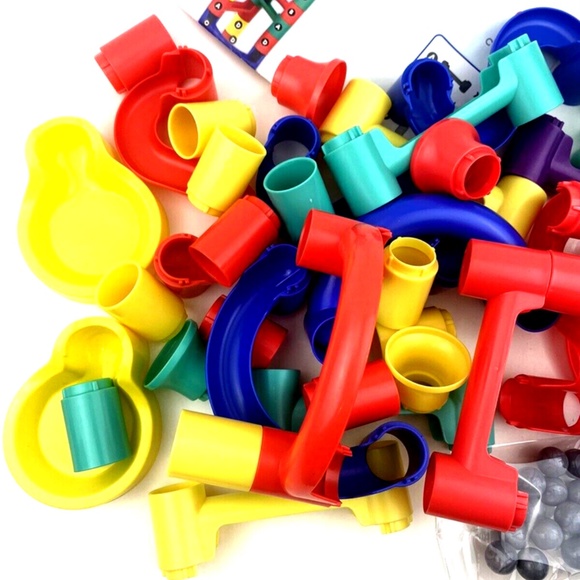 Marble Run Set 56pc Toys Children Kids Building Contruction Boys Girls Plastic - Picture 6 of 6